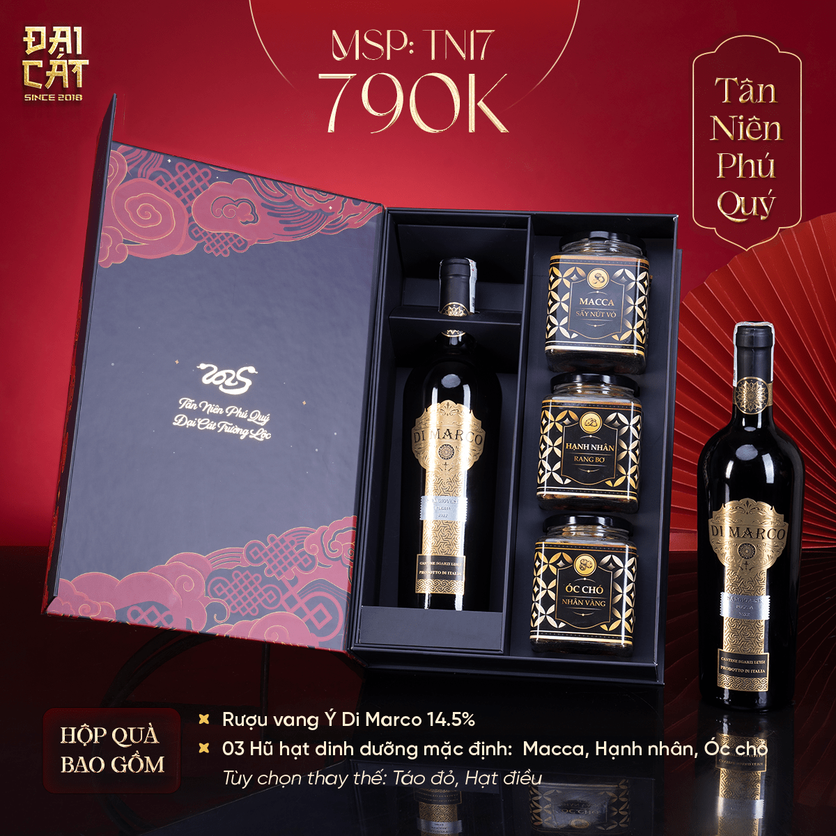 Set Quà Tân Niên Phú Quý 2 TN17